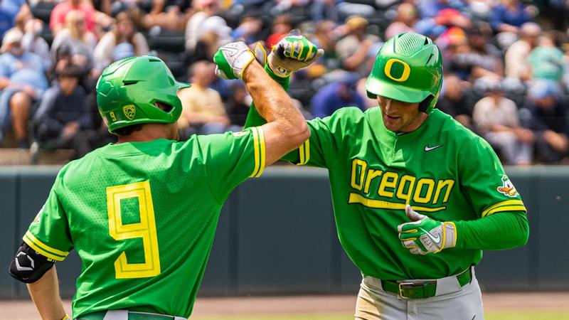 Oregon baseball Ducks completes sweep of San Jose State